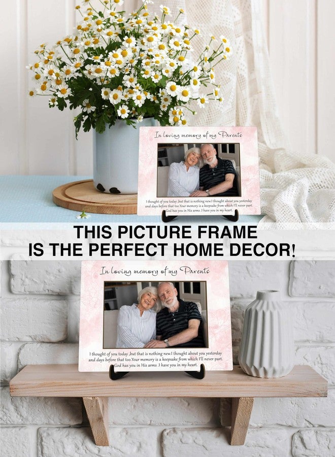 KFNER Memorial Picture Frame Gift, In Memory of Loved One Gifts, Memory Photo Frame for Loss Loved Ones Parents Mother Father, In Loving Memory of My Parents Picture Frames -18 - Image 3